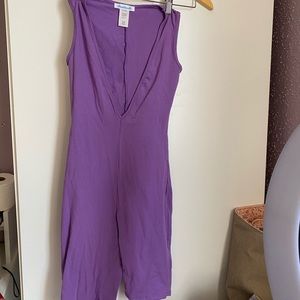 V neck one piece short